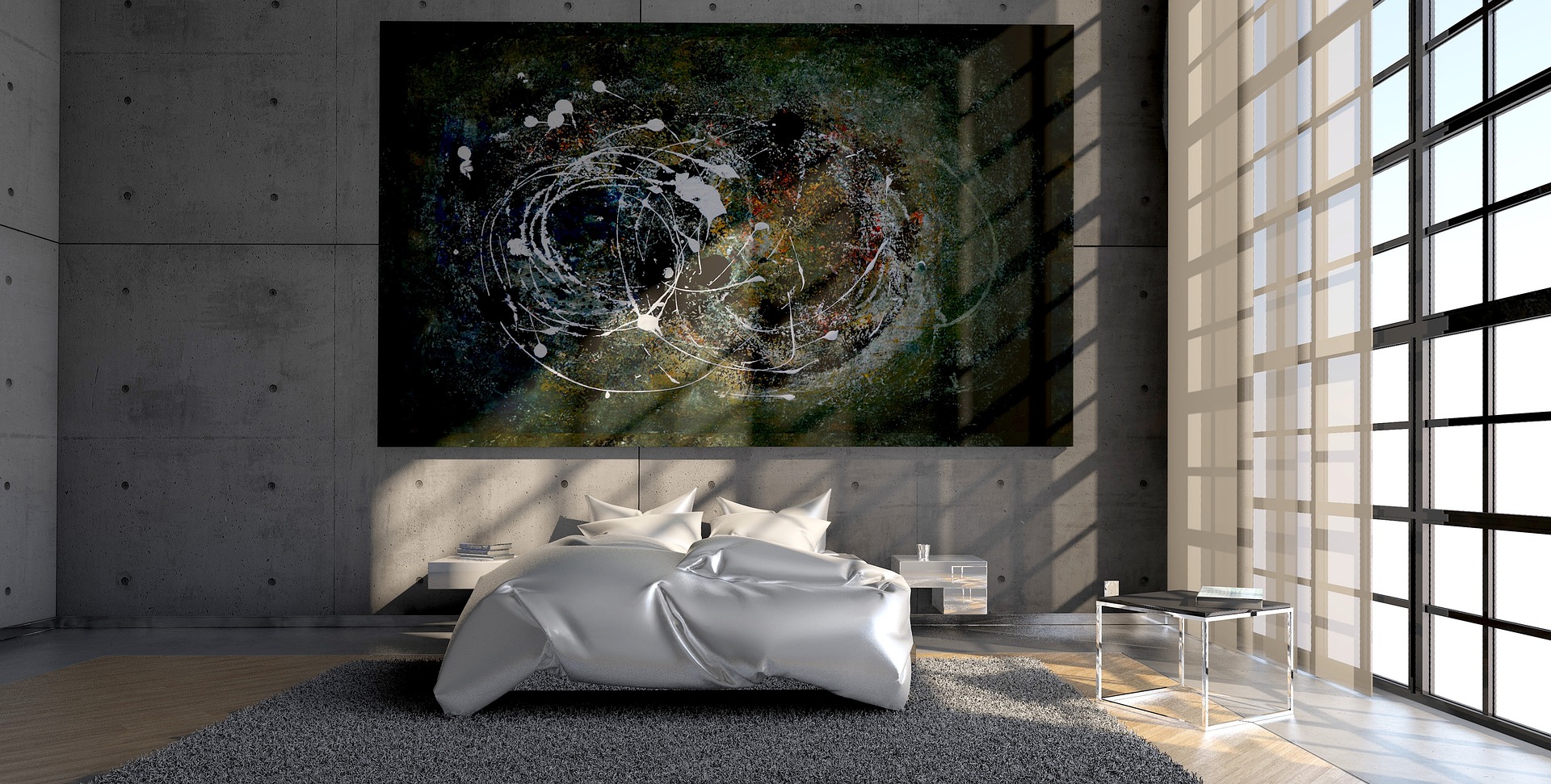 Modern bedroom